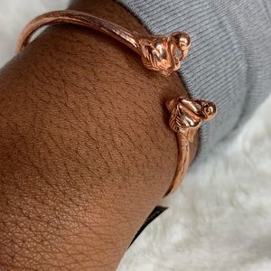 Rose Gold Banana Republic Swan Bracelet